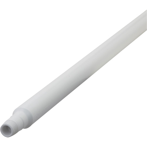 Ultra Hygiene Handle, Broom/Scraper/Squeegee, White, Ergonomic, 59" L We Share Industrial Supply