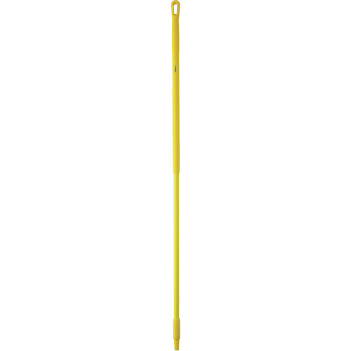 Handle, Broom/Scraper/Squeegee, Yellow, Standard, 59" L We Share Industrial Supply