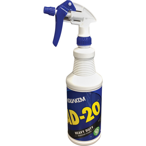 Nettoyant & d&eacute;graissant industriel AD-20, Bouteille &agrave; g&acirc;chette We Share Industrial Supply