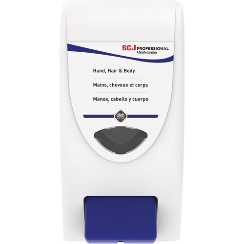 Cleanse Shower Gel Dispenser, Push, 4000 ml Capacity, Cartridge Refill Format We Share Industrial Supply