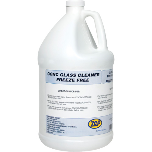 Nettoyant pour verre concentr&eacute; &agrave; l&eacute;preuve du gel, 4 L, Cruche We Share Industrial Supply