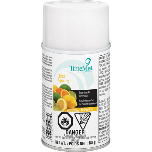 TimeMist&reg; Industrial Strength Air Freshener, Citrus, Aerosol Can/Cartridge We Share Industrial Supply