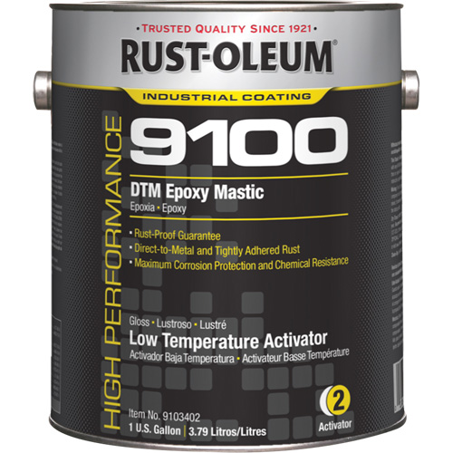 9100 System DTM Epoxy Mastic Low Temperature Activator, Gallon We Share Industrial Supply