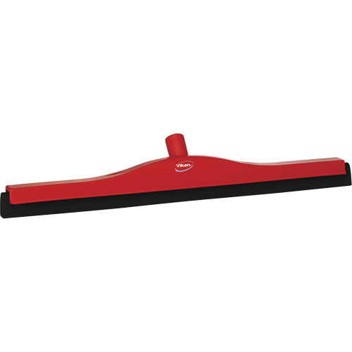 Raclette avec lame en mousse, 24", Rouge We Share Industrial Supply