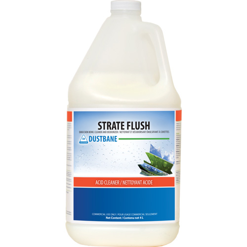 Strate Flush Emulsion Bowl Cleaner & Deodorizer, 4 L, Jug We Share Industrial Supply
