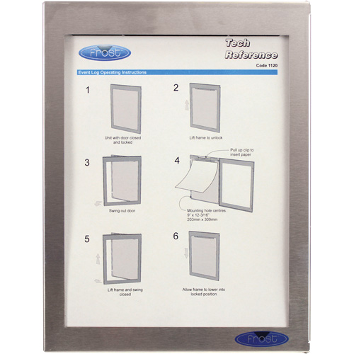 Event Log Holder We Share Industrial Supply
