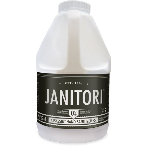 D&eacute;sinfectant pour les mains 54 Assassin, 4000 ml, Cruche, 70 % alcool We Share Industrial Supply