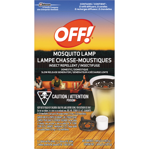 Recharge pour lampe chasse-moustiques Off! PowerPad, Sans DEET, Recharge,  We Share Industrial Supply