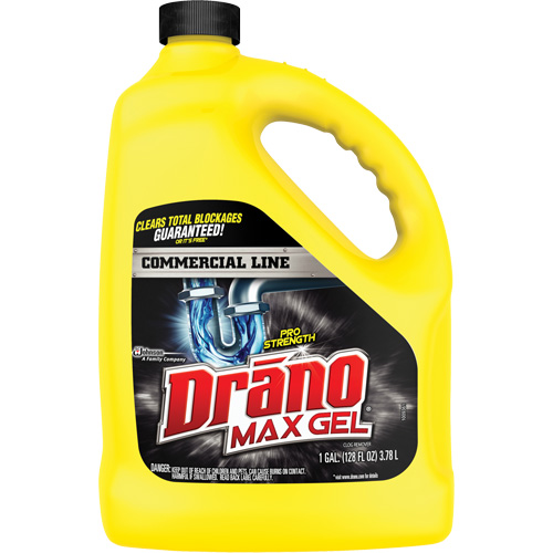 Produit d&eacute;bouchant pour tuyaux Drano Max Gel We Share Industrial Supply