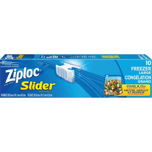Ziploc&reg; Slider Freezer Bags We Share Industrial Supply