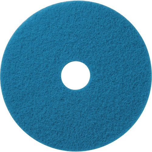 Tampons de nettoyage pour planchers, 12", Nettoyage/&agrave; r&eacute;curer, Bleu We Share Industrial Supply