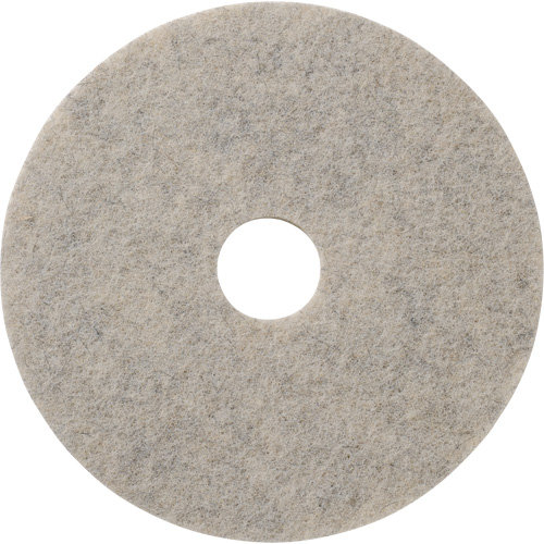 Tampons &agrave; polir combin&eacute;s pour planchers, 19", Lustrage/Brunissage, Beige We Share Industrial Supply