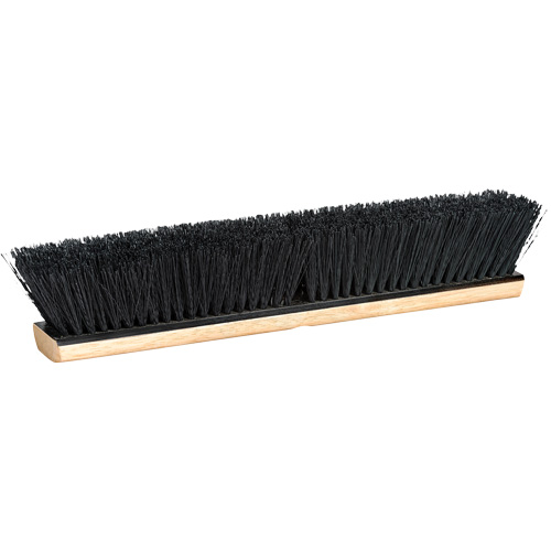 T&ecirc;te de balai-brosse, 18", Moyen, Soies PVC/Tampico We Share Industrial Supply