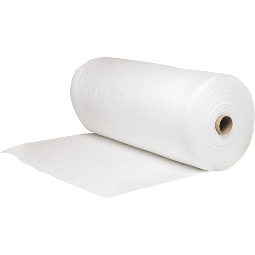Tampon absorbant pour produits p&eacute;troliers, Lourd, 131,234' lo x 38" la, Absorption 78,6 gal. We Share Industrial Supply