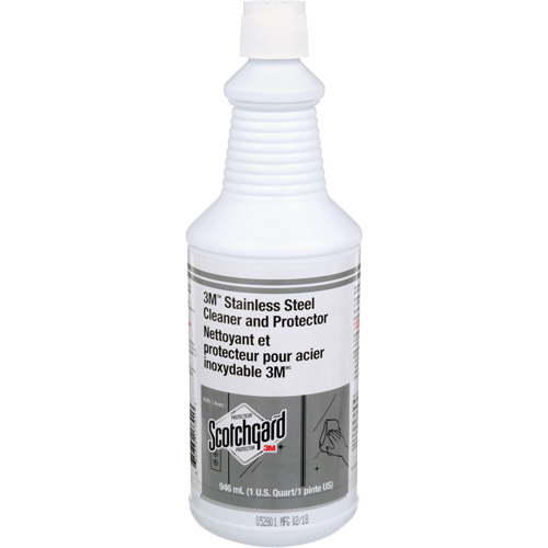 Produit de nettoyage et protection pour lacier inoxydable, 946,4 ml, Bouteille We Share Industrial Supply