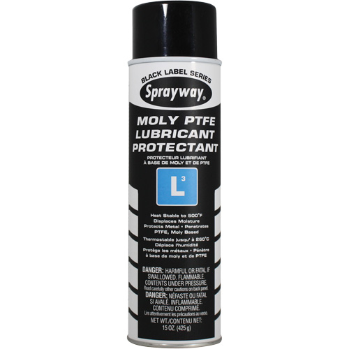 L3 Moly PTFE Lubricant Protectant, Aerosol Can We Share Industrial Supply