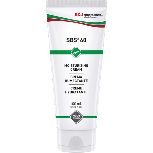 Cr&egrave;me hydratante pour la peau SBS 40, Tube, 100 ml We Share Industrial Supply