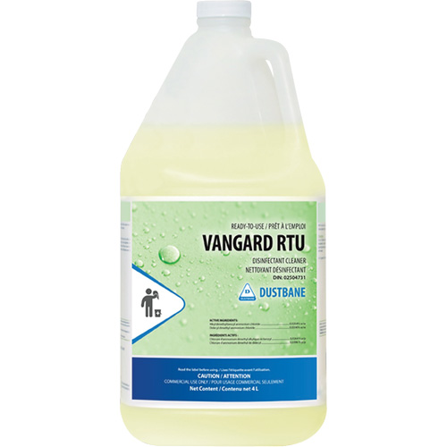 Vangard Ready-to-Use Disinfectant, 4 L, Jug We Share Industrial Supply