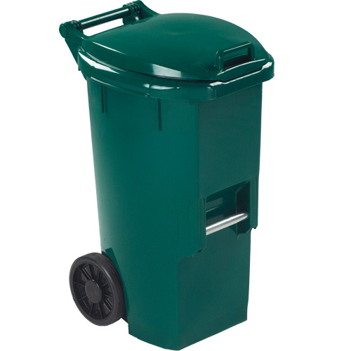 Bac vert pour d&eacute;chets organiques, Plastique, 12 gal. US We Share Industrial Supply