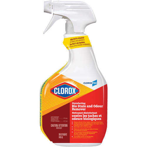 Disinfecting Bio Stain & Odour Remover, 946 ml, Trigger Bottle We Share Industrial Supply