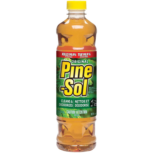 Nettoyant d&eacute;sinfectant tout usage Pine Sol, 828 ml, Bouteille We Share Industrial Supply