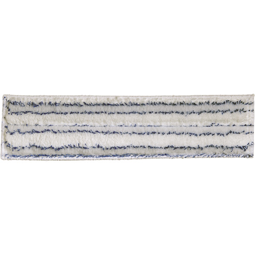 Microlight Floor Pad, Scrubber, Microfibre/Polyester, 5" x 18" We Share Industrial Supply