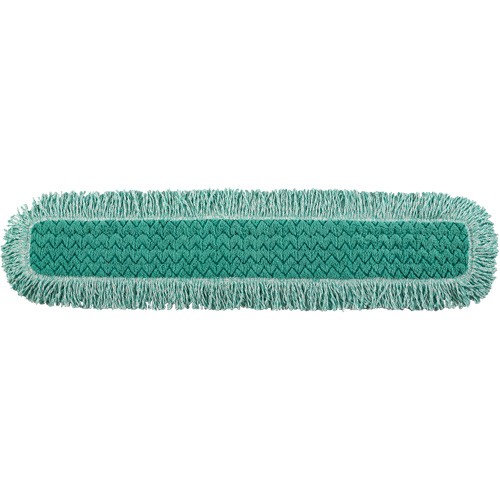 Tampon avec frange pour vadrouille &agrave; &eacute;pousseter Hygen, Style Boucles et crochets, Microfibre, 40" lo x 9" la We Share Industrial Supply