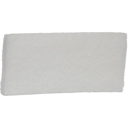 Fine Scrub Pad, 10" L x 4-1/2" W We Share Industrial Supply