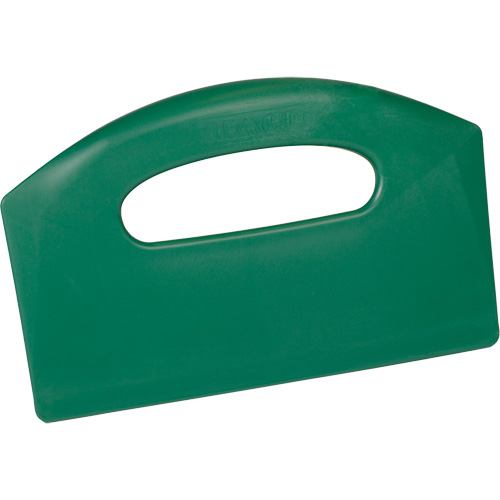 Metal Detectable Bench Scraper, Green, 8-1/2" W x 5-1/4" L We Share Industrial Supply