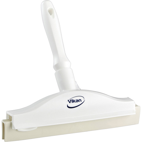 Double Blade Ultra Hygiene Squeegee, 10", White We Share Industrial Supply