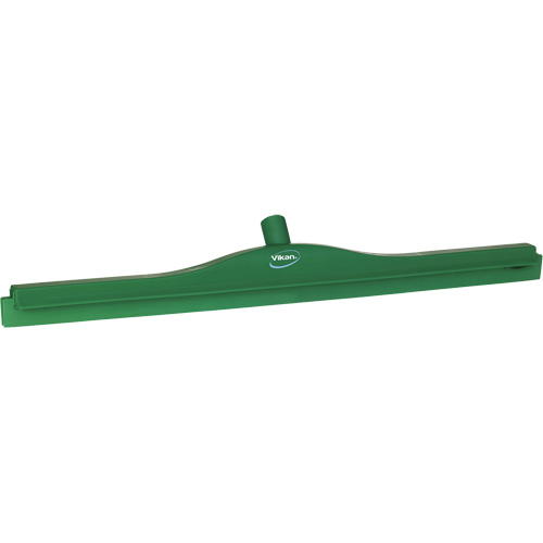 Raclette &agrave; lame double ultra hygi&eacute;nique, 28", Vert We Share Industrial Supply