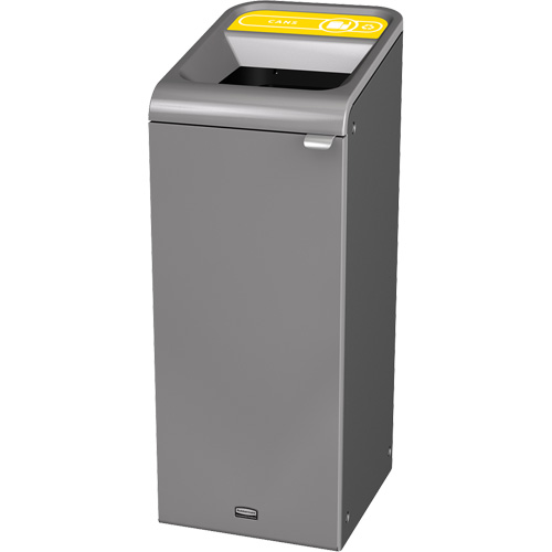 Conteneur pour d&eacute;chets de bidon Configure, Vrac/Bord de rue/De bureau, Acier, 15 gal. US We Share Industrial Supply