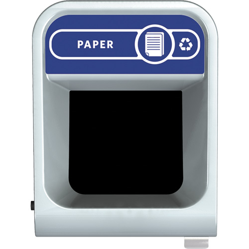 Configure Paper Waste Container, Bulk/Curbside/Deskside, Steel, 23 US gal. We Share Industrial Supply