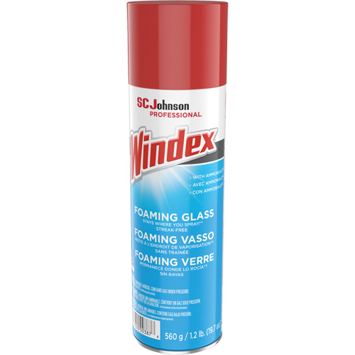 Windex&reg; Foaming Glass Cleaner, 560 g, Aerosol Can We Share Industrial Supply