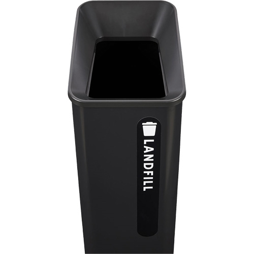 Bac d'ordures destin&eacute;s &agrave; l'enfouissement Sustain, Plastique/Acier, 15 gal. US We Share Industrial Supply