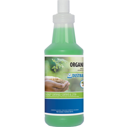 Organic Bowl Cleaner, 1 L, Bottle We Share Industrial Supply