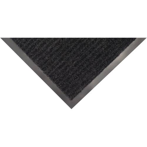 Twin Rib Matting, Wiper/Scraper, 2' x 3' x 1/4", Charcoal We Share Industrial Supply