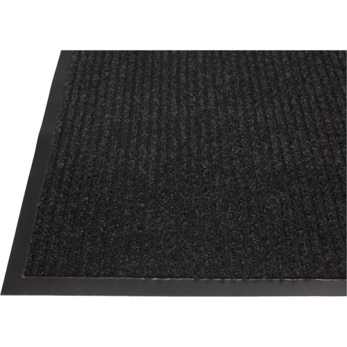 Twin Rib Matting, Wiper/Scraper, 2' x 3' x 1/4", Charcoal We Share Industrial Supply