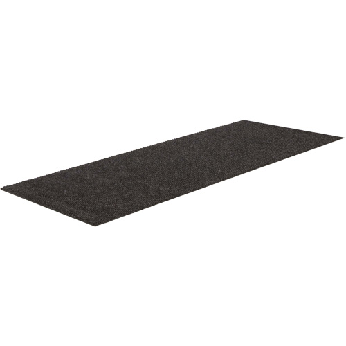 Supreme Knob Entrance Matting, Wiper/Scraper, 6-1/2' x 75-1/2' x 7/16", Charcoal We Share Industrial Supply