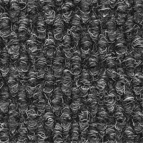 Supreme Knob Entrance Matting, Wiper/Scraper, 6-1/2' x 75-1/2' x 7/16", Charcoal We Share Industrial Supply