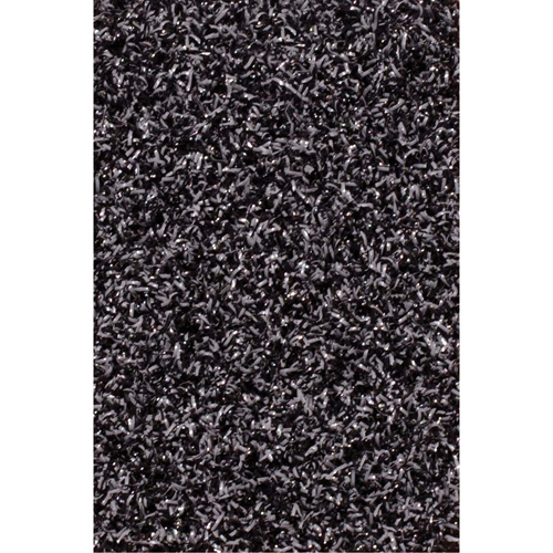 Tapis dint&eacute;rieur/ext&eacute;rieur Tundra, Latex/Polypropyl&egrave;ne, Grattoir Type, Motif Velours touffet&eacute;, 3-1/2' x 15', Charbon We Share Industrial Supply