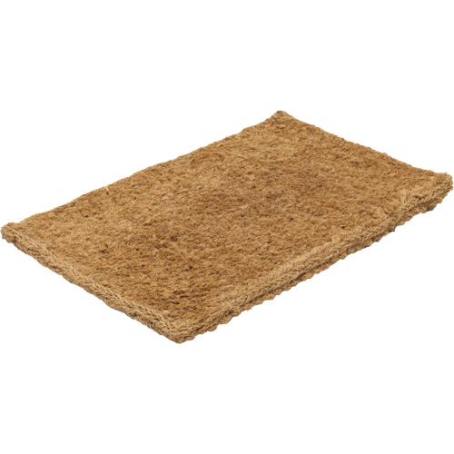 Indoor/Outdoor Coco Mat, Scraper, 1-3/4' x 2-3/4" x 1-3/8", Natural We Share Industrial Supply