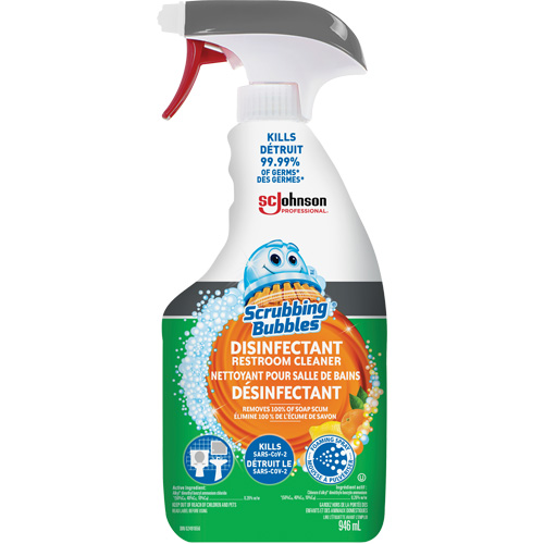 Scrubbing Bubbles&reg; Disinfecting Restroom Cleaner, 32 oz., Trigger Bottle We Share Industrial Supply