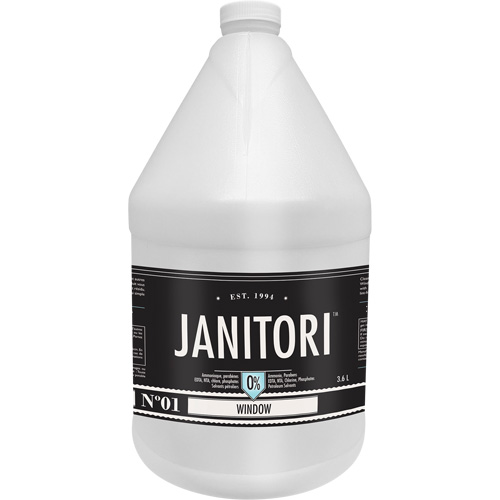 Nettoyant &agrave; fen&ecirc;tre Janitori 01, 4 L, Cruche We Share Industrial Supply