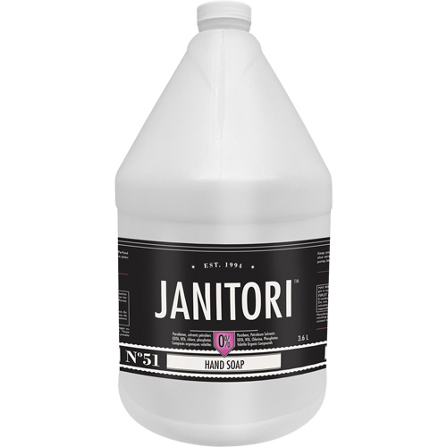 Savon &agrave; main Janitori, Mousse, 4 L, Parfum&eacute; We Share Industrial Supply