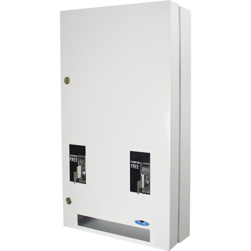 Surface Mounted Double Napkin/Tampon Vendor We Share Industrial Supply