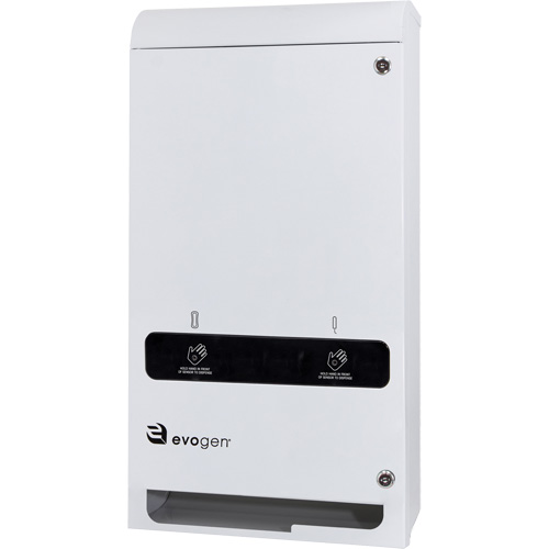 Distributeur sans contact double de tampons & serviettes EvoGen EVNT3 We Share Industrial Supply