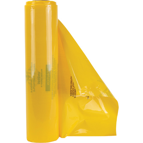 Hazardous Waste Liners, Asbestos, 40" L x 35" W, 3 mils We Share Industrial Supply