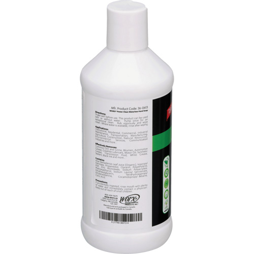 Savon pour les mains sans eau Power Clean, Liquide, 384 ml, Sans parfum We Share Industrial Supply