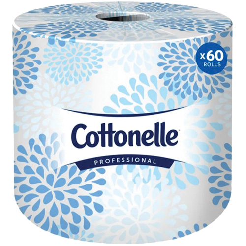 Papier hygi&eacute;nique professionnel Cottonelle, 2 Pli, 451 Feuilles/Rouleu, Blanc We Share Industrial Supply